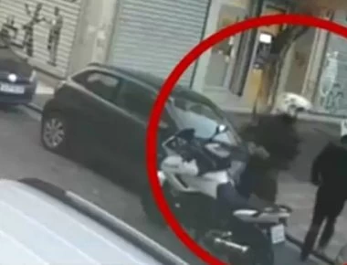 Βίντεο από την στιγμή της απόπειρας ληστείας σε τράπεζα στην πλατεία Αττικής
